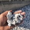 white rocks for garden