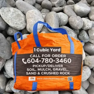 2-6″ Round River Rock Big Bags