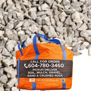 3/4 Clear Crush Rock Bags