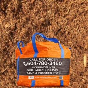 Bark mulch bags