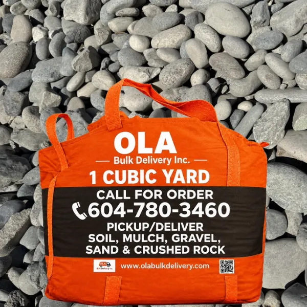 2-6″ Round River Rock Big Bags