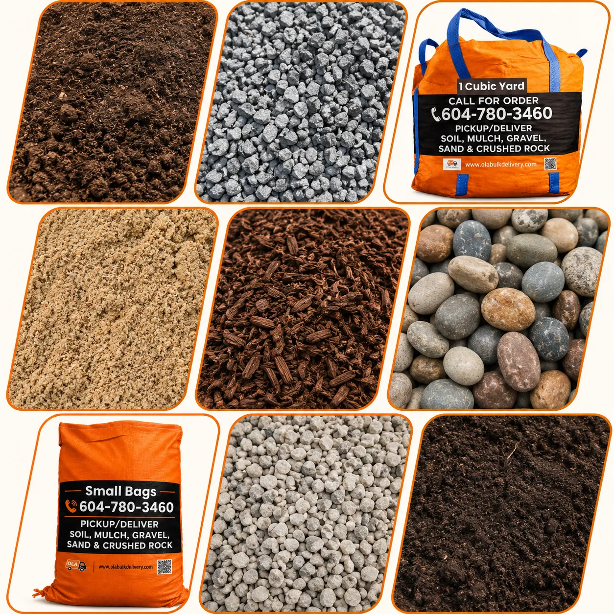 Bulk Landscaping Materials & Big Bags Delivered to Your Door